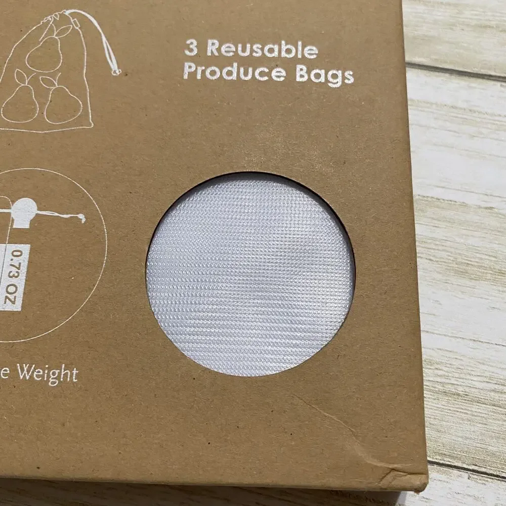 Purifyou - Reusable Produce Bags - 3 Medium Sized 12